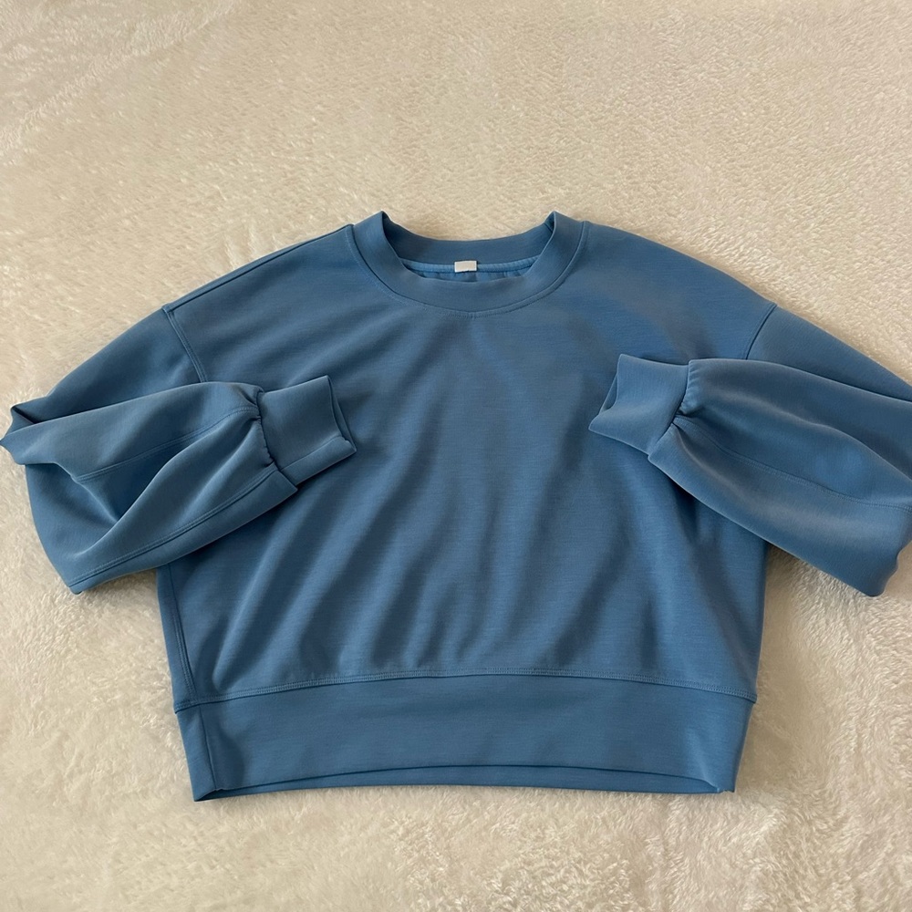 Lululemon Softstreme Perfectly Oversized Cropped Crew